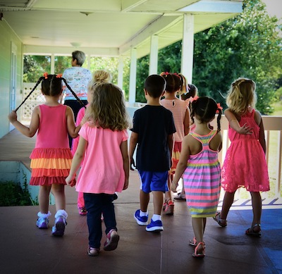 We provide a faith- based curriculum starting at age 3